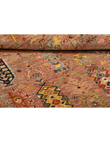 Rug Tribal Pakistan 129x180 Terracotta Sapphire