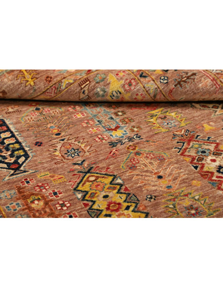 Rug Tribal Pakistan 129x180 Terracotta Sapphire