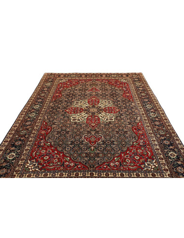 Tabriz 200x305 Cm Tabriz, Persia, Hand-carded Wool warp:
