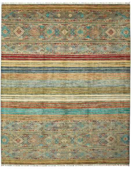 Rug Rubin Pakistan 248x307 Grey Teal Burnt Terr