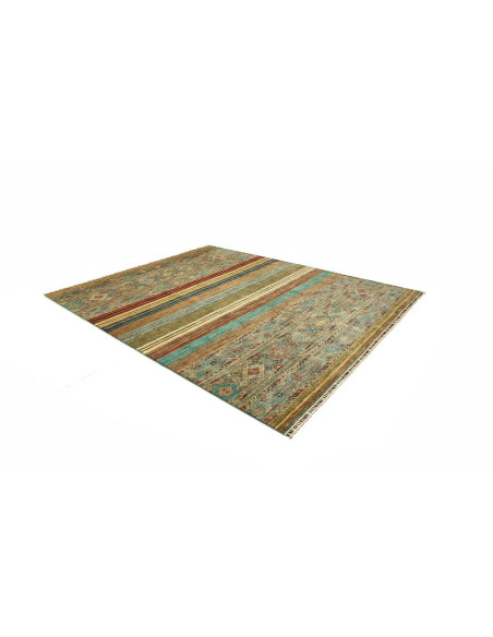 Rug Rubin Pakistan 248x307 Grey Teal Burnt Terr