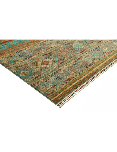 Rug Rubin Pakistan 248x307 Grey Teal Burnt Terr