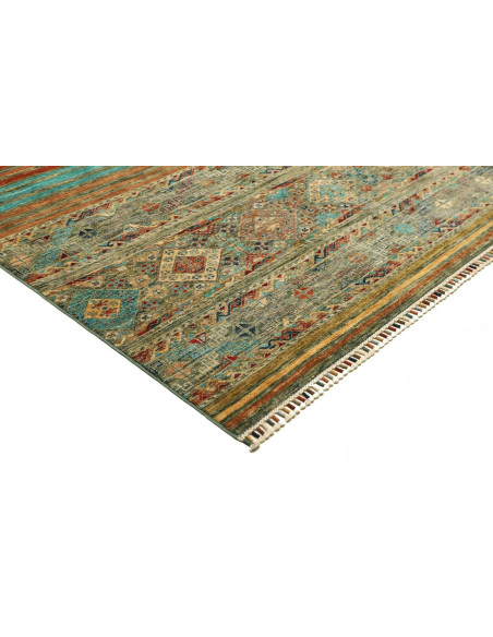Rug Rubin Pakistan 248x307 Grey Teal Burnt Terr
