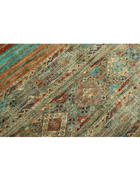 Rug Rubin Pakistan 248x307 Grey Teal Burnt Terr