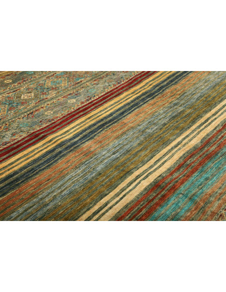 Rug Rubin Pakistan 248x307 Grey Teal Burnt Terr