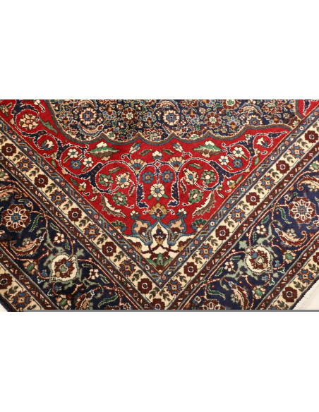 Tabriz 200x305 Cm Tabriz, Persia, Hand-carded Wool warp: