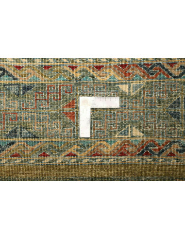 Rug Rubin Pakistan 248x307 Grey Teal Burnt Terr