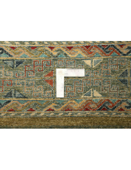 Rug Rubin Pakistan 248x307 Grey Teal Burnt Terr