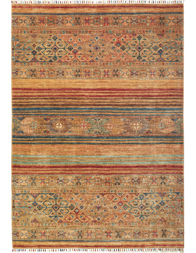 Tappeto Rubin Pakistan 148x208 Marrone Beige Te