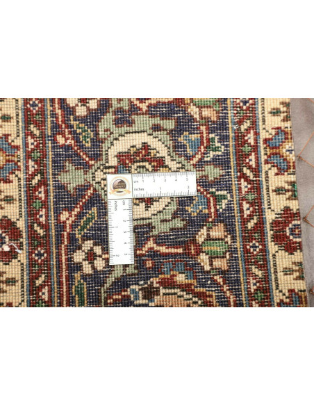 Tabriz 200x305 Cm Tabriz, Persia, Hand-carded Wool warp:
