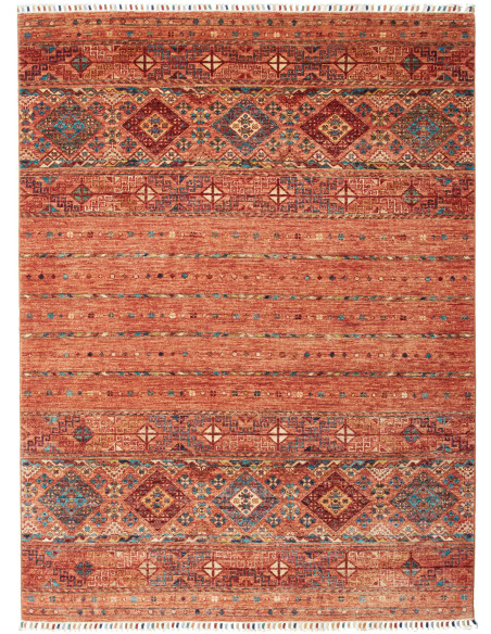 Tappeto Rubin Pakistan 150x202 Terracotta Aranc