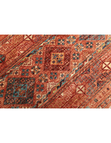 Tappeto Rubin Pakistan 150x202 Terracotta Aranc
