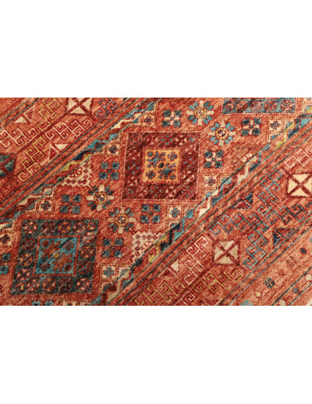 Tappeto Rubin Pakistan 150x202 Terracotta Aranc