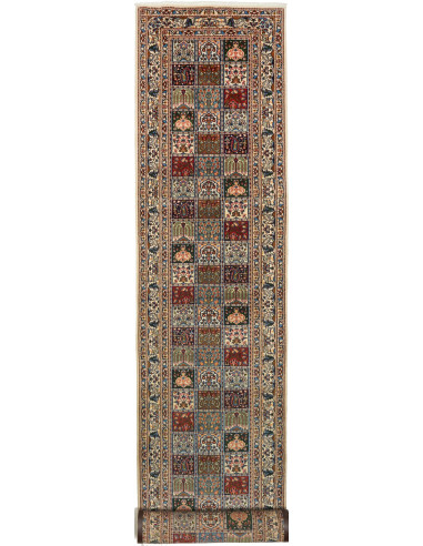 Tappeto Moud Persia azzurro giallo 86x500