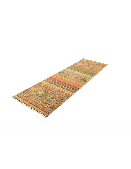 Tappeto Rubin Pakistan 79x251 Beige Oro Rosso V