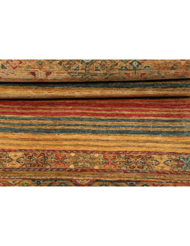 Tappeto Rubin Pakistan 79x251 Beige Oro Rosso V