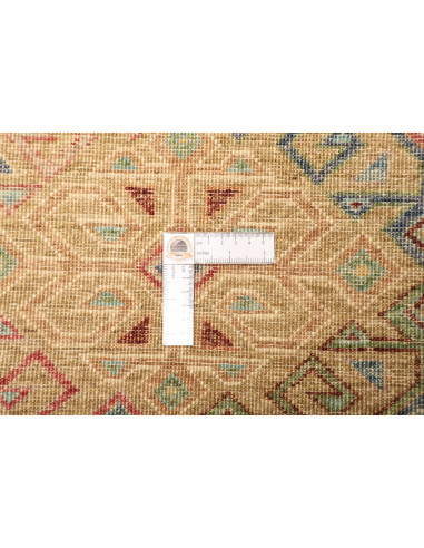 Rug Rubin Pakistan 79x251 Beige Gold Red Green