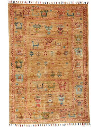 Rug Rubin Pakistan 78x113 Golden Yellow Terraco