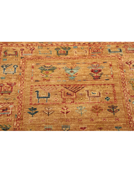 Rug Rubin Pakistan 78x113 Golden Yellow Terraco