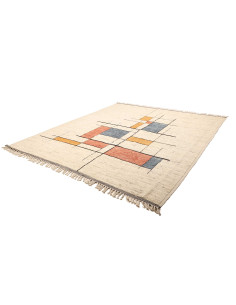 Tappeto Gabbeh Marrakech Pakistan 265x297 Bianc 2