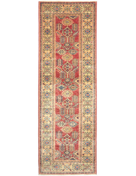 Rug Kazak Fine Pakistan 76x232 Terracotta Red G