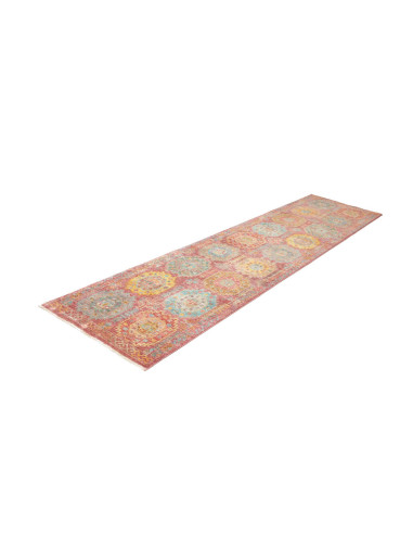 Tappeto Tribal Pakistan 75x278 Rosso Bruciato A
