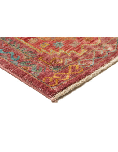 Tappeto Tribal Pakistan 75x278 Rosso Bruciato A