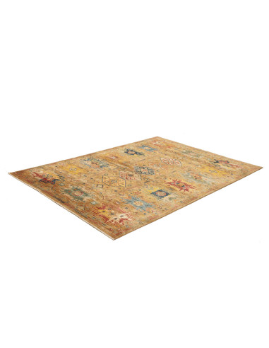 Tappeto Tribal Pakistan 150x210 Oro Terracotta