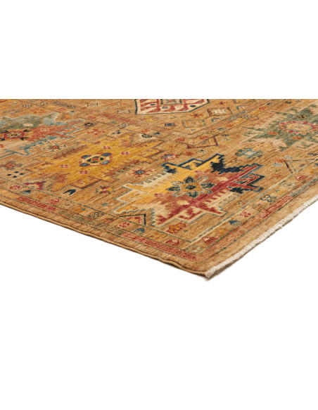 Rug Tribal Pakistan 150x210 Gold Terracotta Red