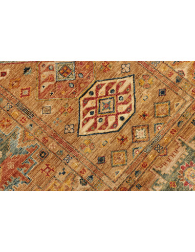 Rug Tribal Pakistan 150x210 Gold Terracotta Red
