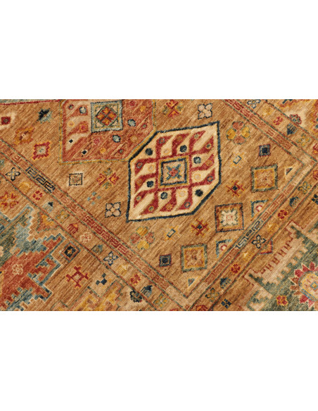 Rug Tribal Pakistan 150x210 Gold Terracotta Red