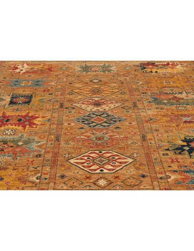 Rug Tribal Pakistan 150x210 Gold Terracotta Red