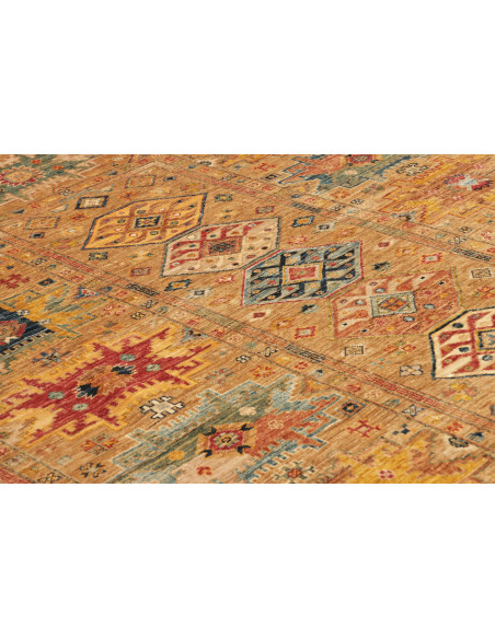 Rug Tribal Pakistan 150x210 Gold Terracotta Red