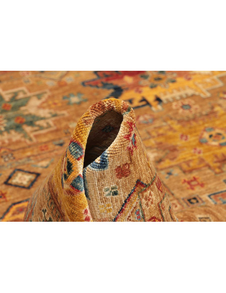Tappeto Tribal Pakistan 150x210 Oro Terracotta