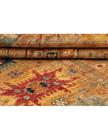 Rug Tribal Pakistan 150x210 Gold Terracotta Red