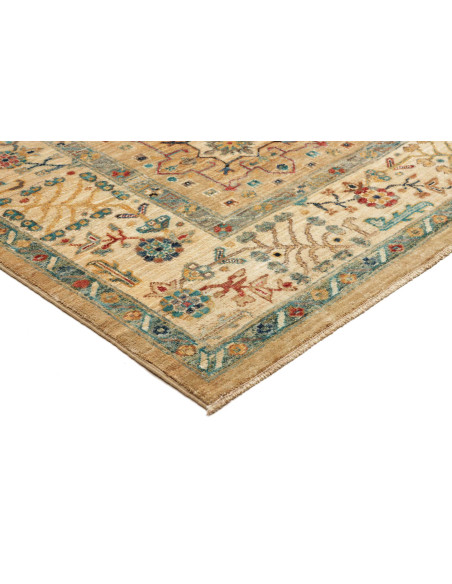 Rug Tribal Pakistan 167x232 Beige Blue Red Yell