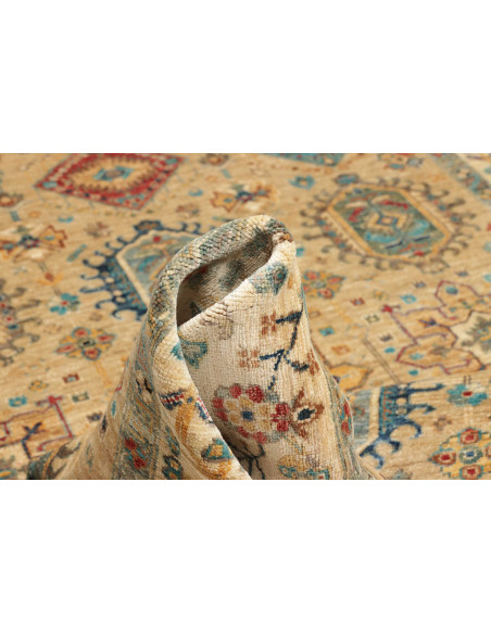 Rug Tribal Pakistan 167x232 Beige Blue Red Yell