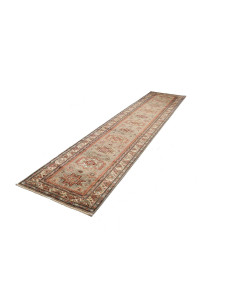Rug Kazak Fine Pakistan 86x413 Light Beige Grey 2