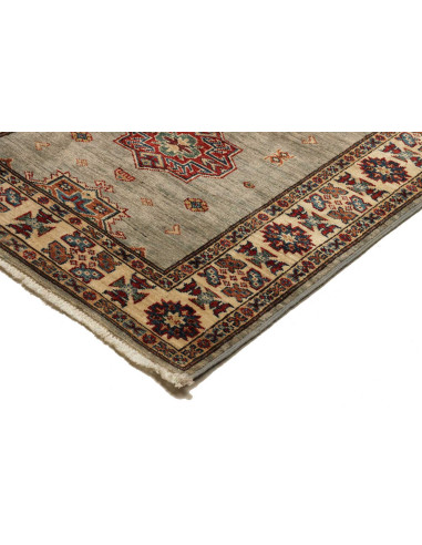 Rug Kazak Fine Pakistan 86x413 Light Beige Grey