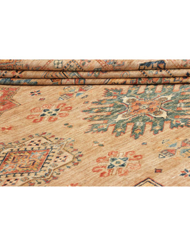 Tappeto Kazak Fine Pakistan 252x315 Beige Sabbi