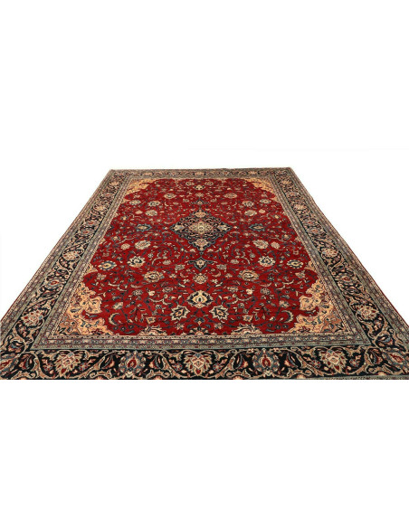 Sarough 250x350 Cm Sarough Persia Hand-carded Wool Cotton