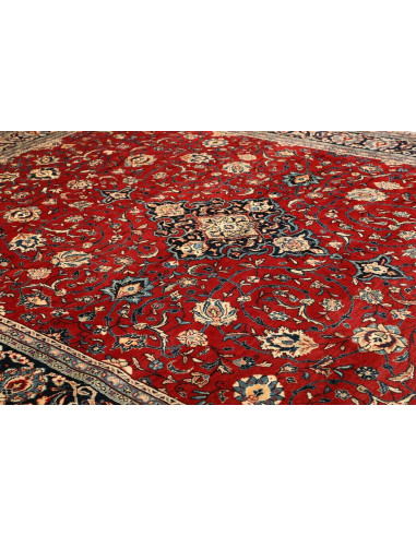 Sarough 250x350 Cm Sarough Persia Hand-carded Wool Cotton