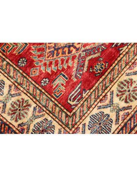 Rug Kazak Fine Pakistan 80x290 Terracotta Red C