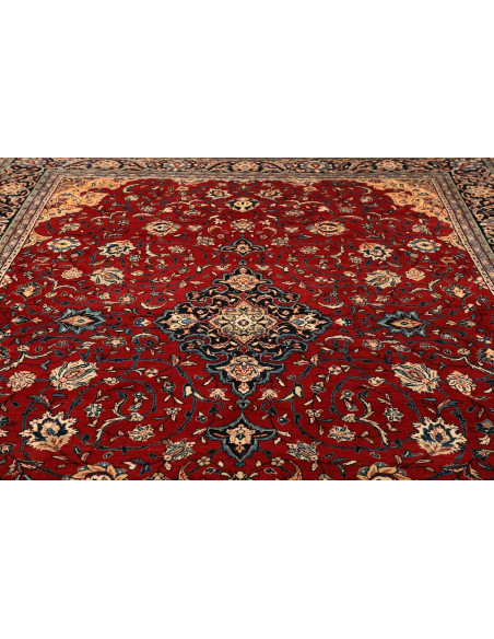 Sarough 250x350 Cm Sarough Persia Hand-carded Wool Cotton