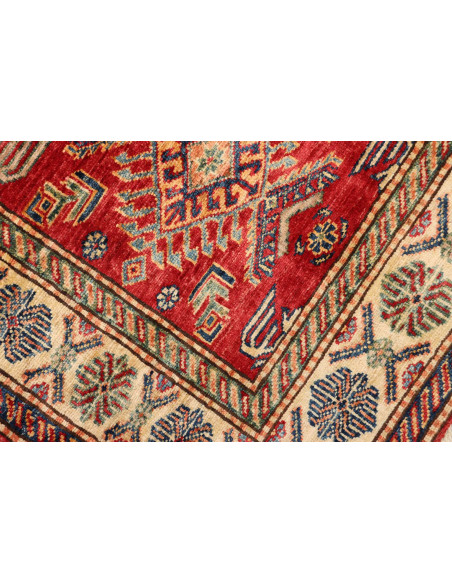Rug Kazak Fine Pakistan 80x290 Terracotta Red C