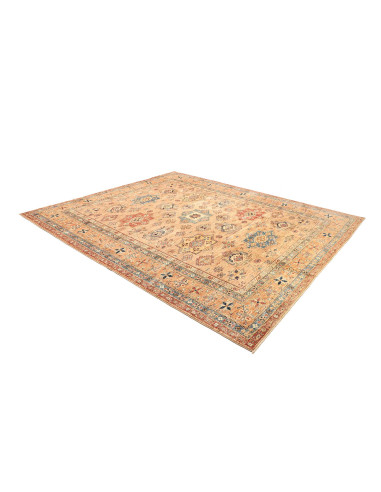 Tappeto Kazak Fine Pakistan 246x299 Beige Aranc