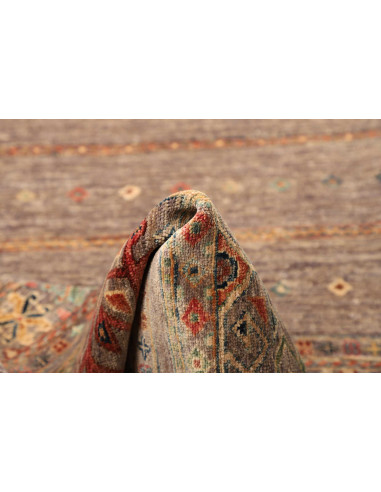 Rug Rubin Pakistan 79x299 Beige Brown Grey Taup