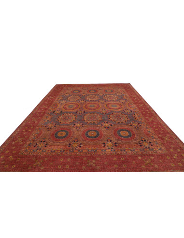 Tappeto Mamlouk Pakistan 275x372 Rosso Ruggine
