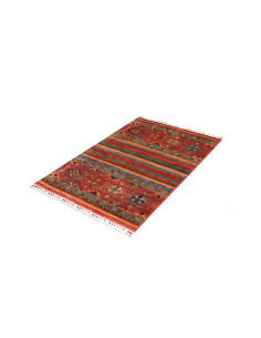 Tappeto Samarkand Pakistan 85x126 Rosso Terraco 2
