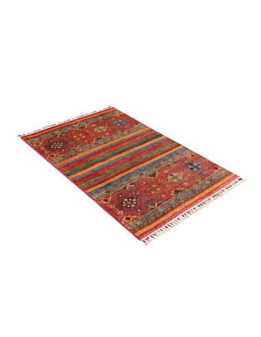 Rug Samarkand Pakistan 85x126 Terracotta Red Sa